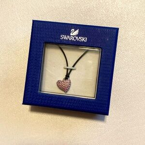 Swarovski heart necklace